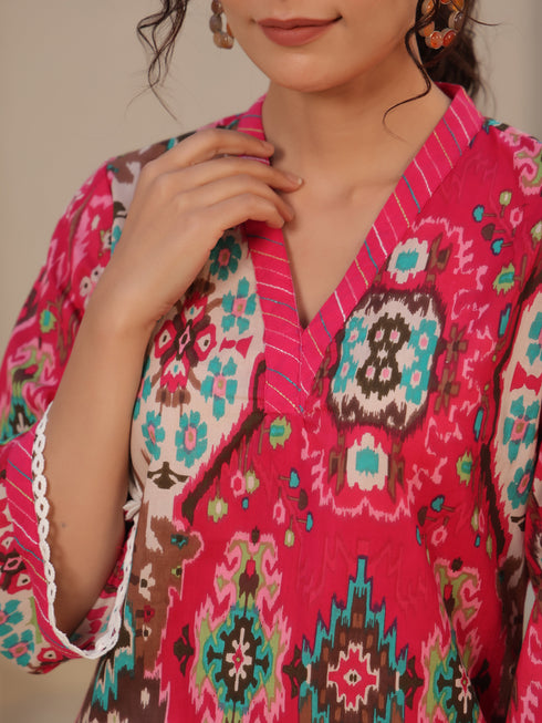 Women Ethnic Motifs Printed Kurta